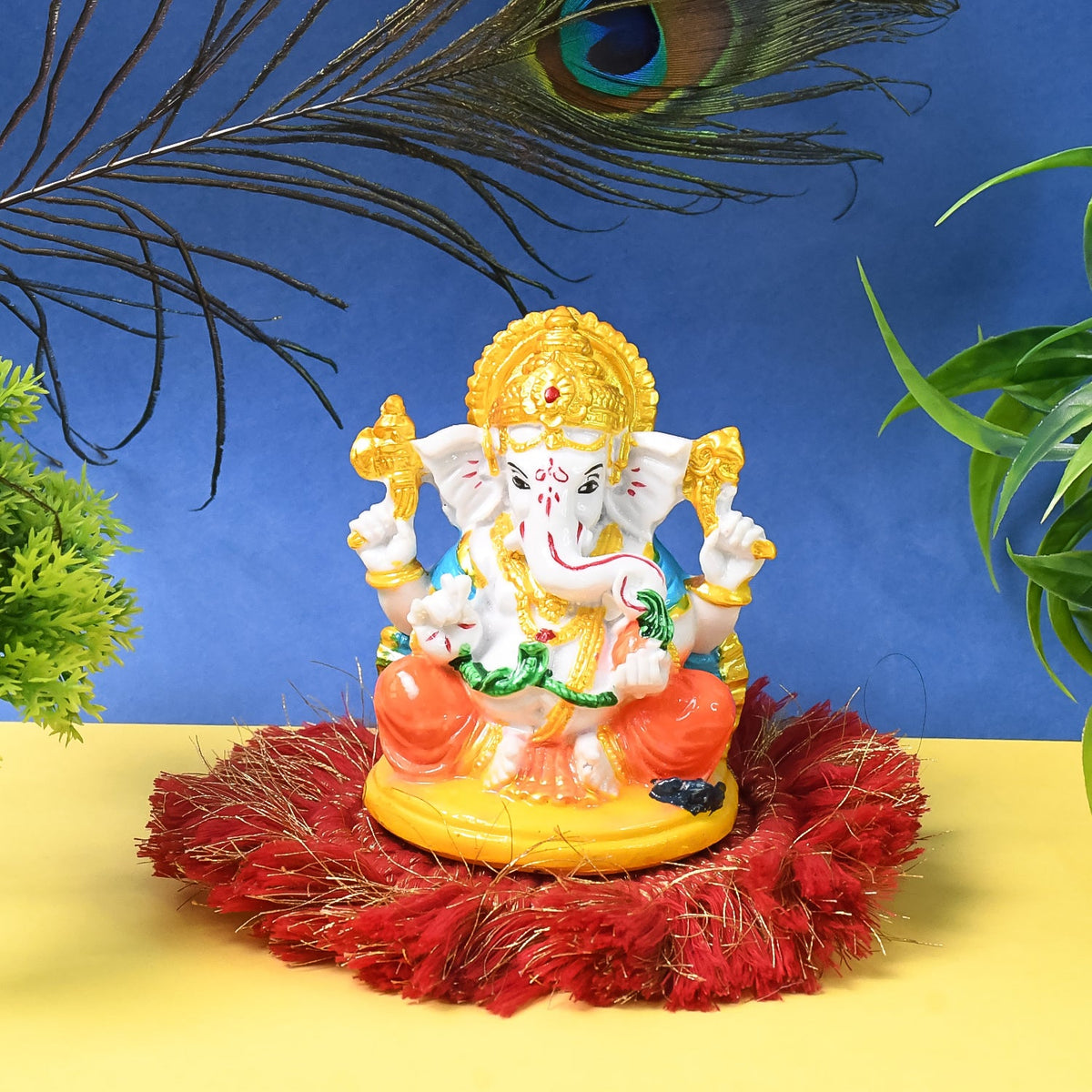 Ganesha idol close-up