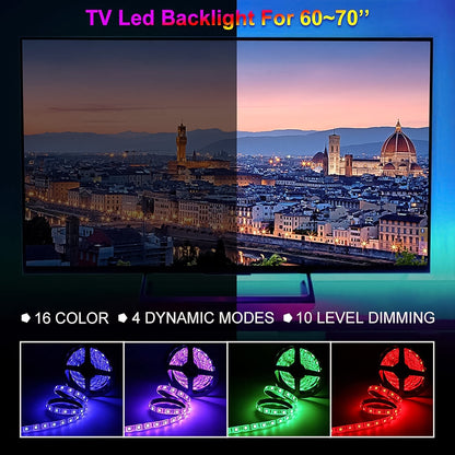 RGB LED strip colours