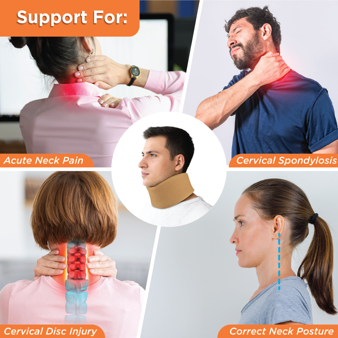 Posturexio™ Soft Fabric Cervical Collar