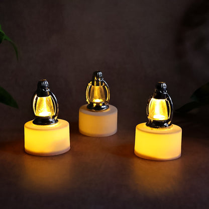 LED lantern candles in a storage box