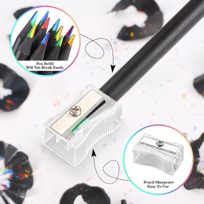 Colorixio™️12 Pieces Rainbow Pencils