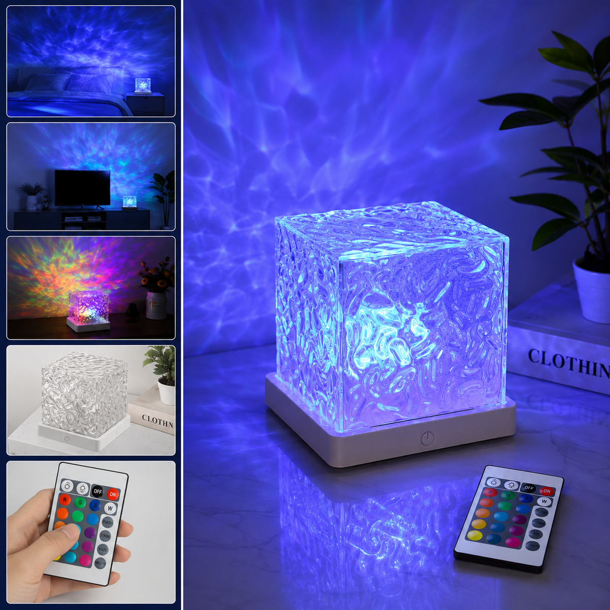 Ocean wave projector lamp