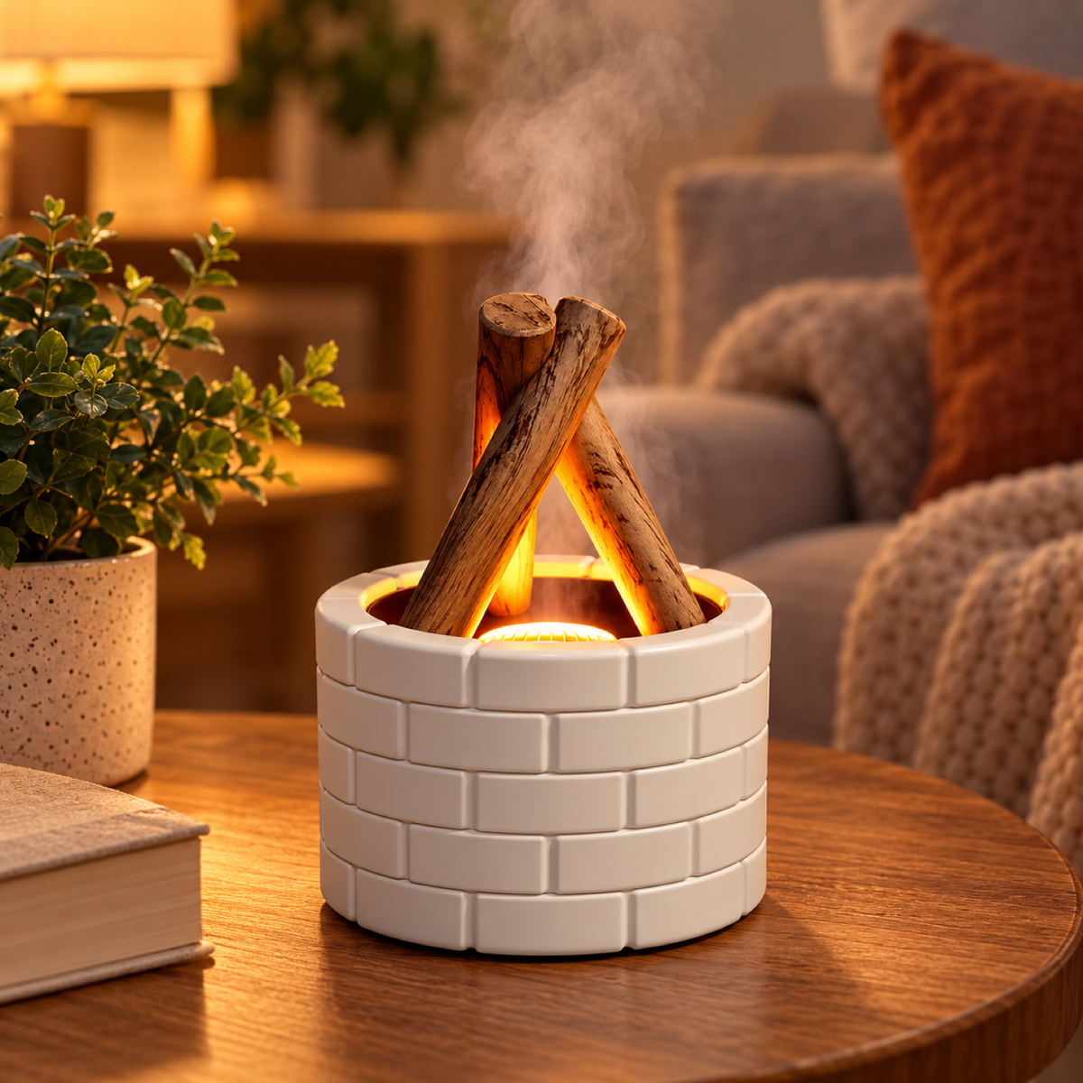 Bonfire flame aroma diffuser 250ml