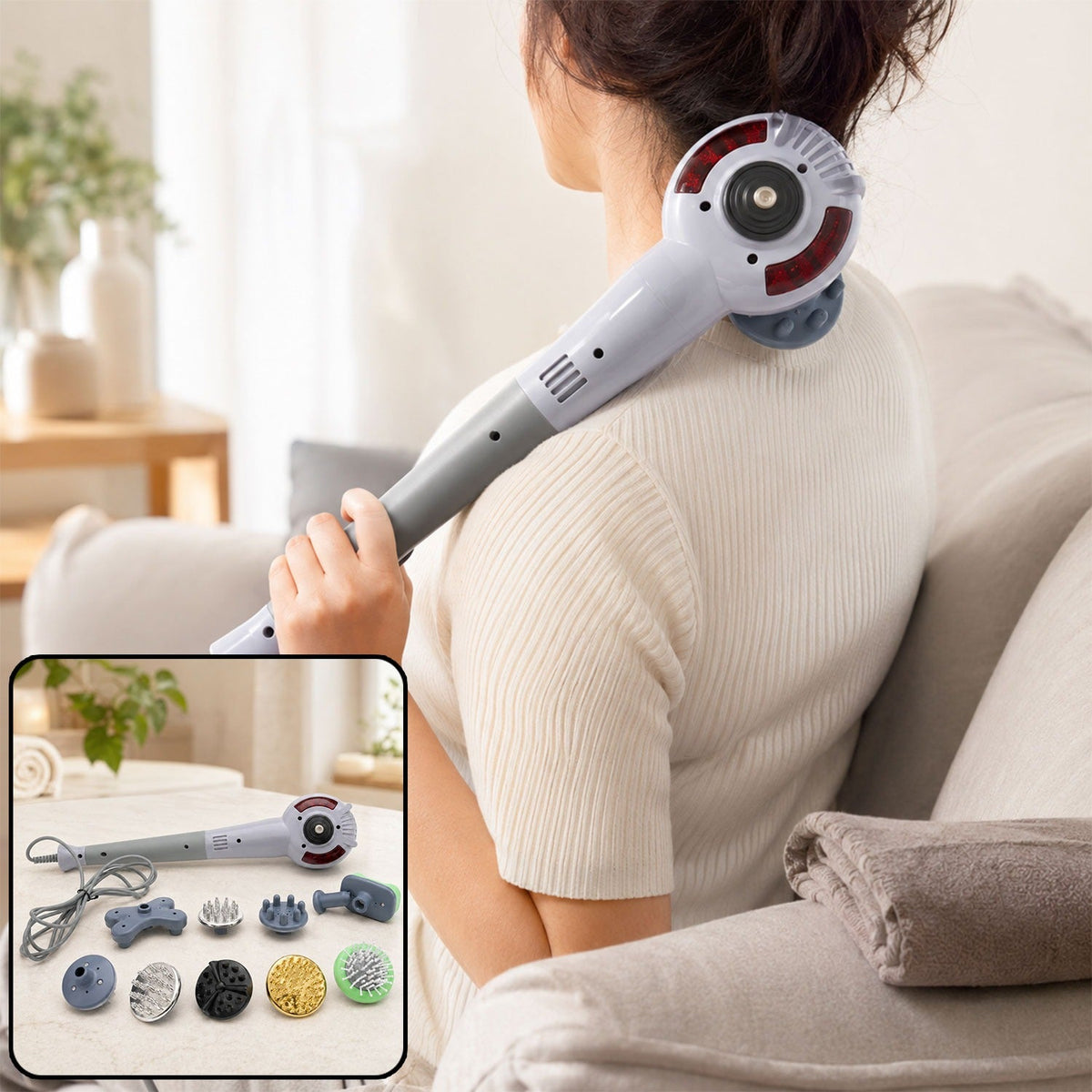 8-in-1 full body massager