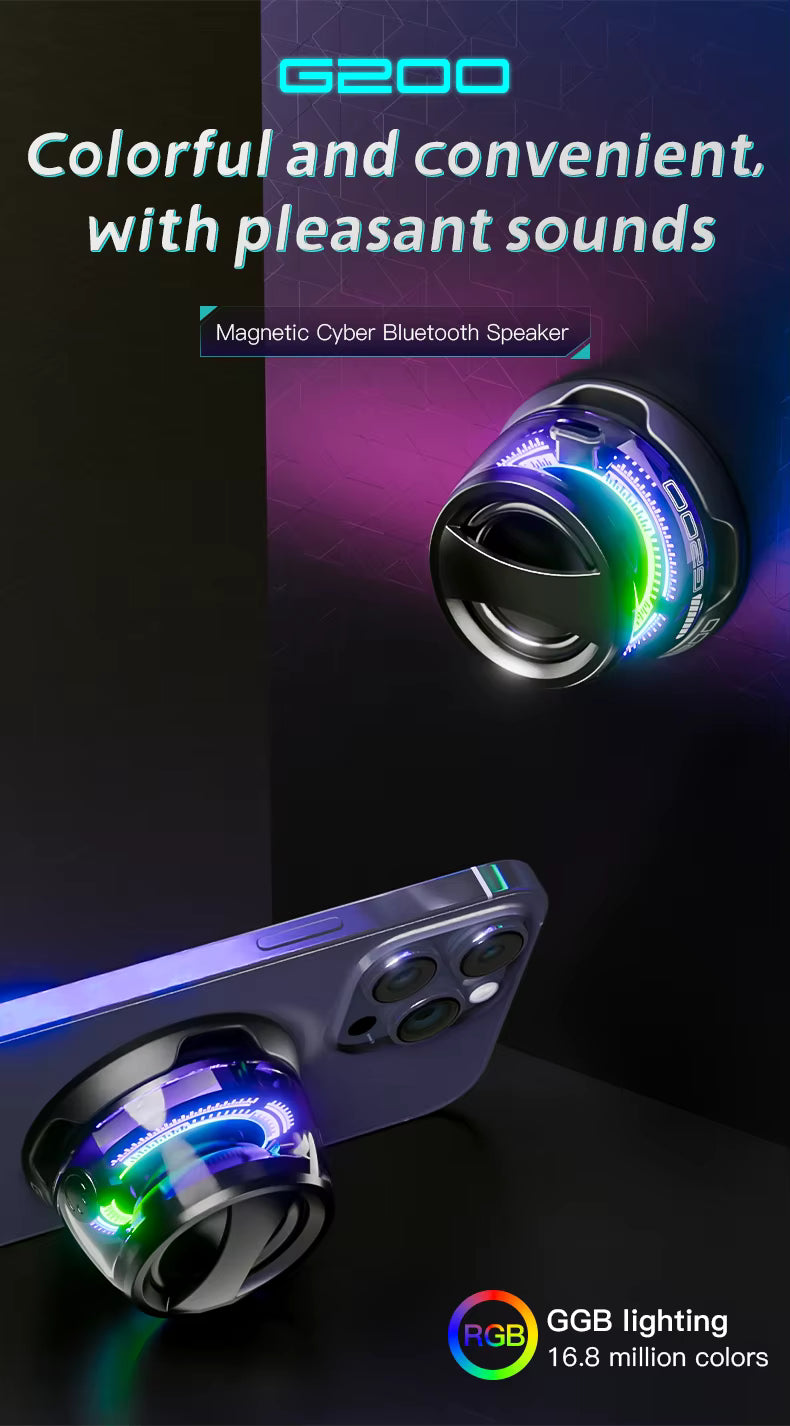 Wireless Portable Magnetic Speaker