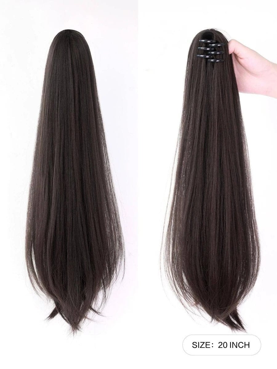 Extendria™ 18 Inch Long Ponytail Hair Extension (Free Hair Bun)