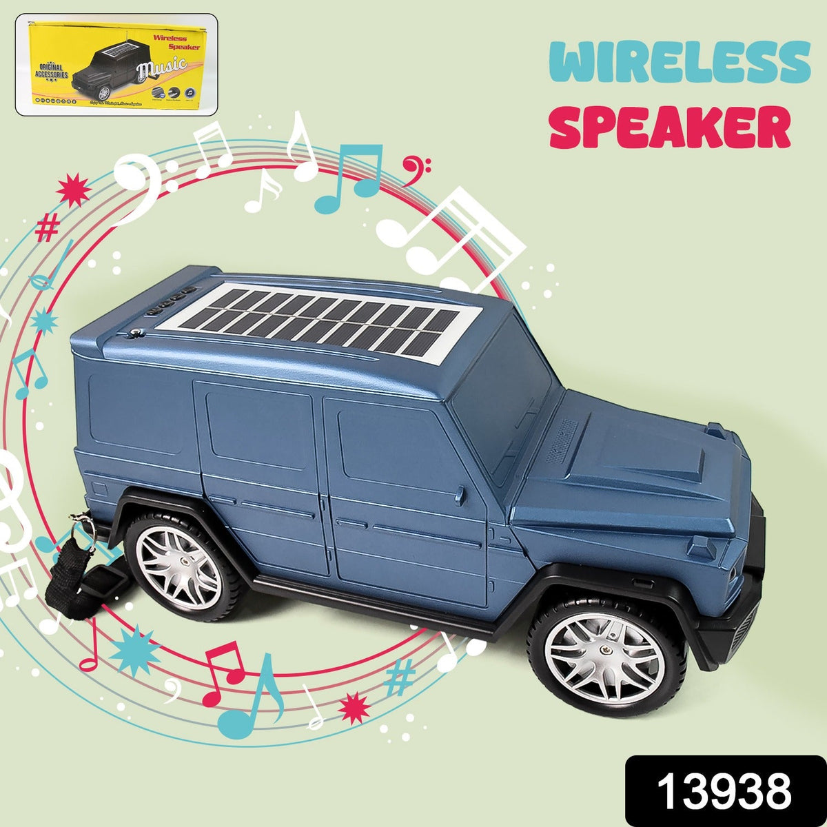 Thar-style solar Bluetooth speaker
