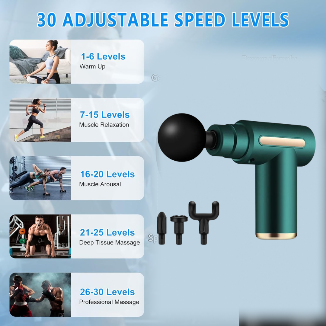 Massage gun heads