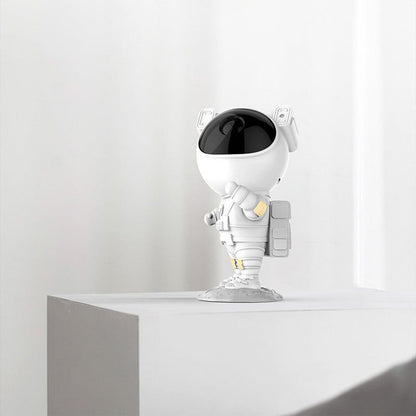Astronaut projector with remote
