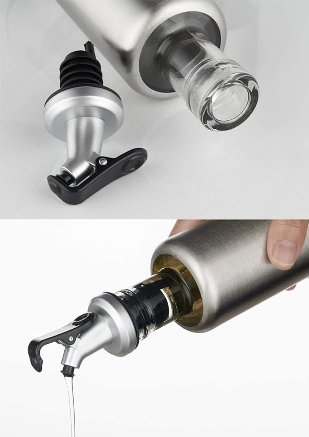 PourEaze™ Glass Oil Dispenser