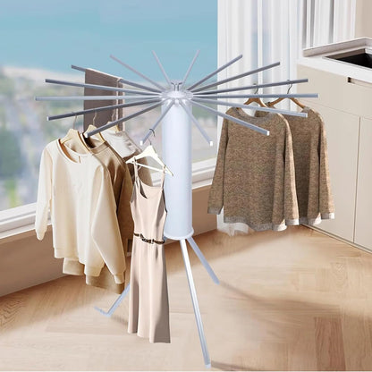 Multifunctional Foldable Outdoor Clothes Drying Stand