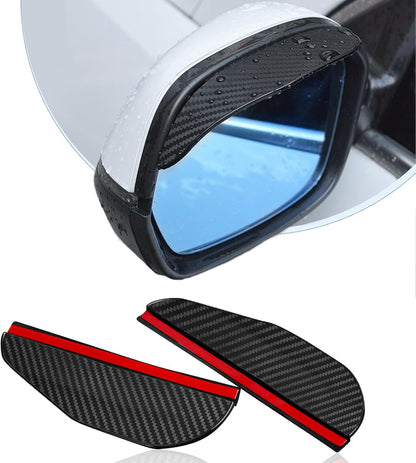 Carbon Fibre Rearview Mirror Rain Cover