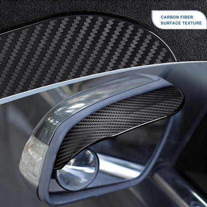 Carbon Fibre Rearview Mirror Rain Cover