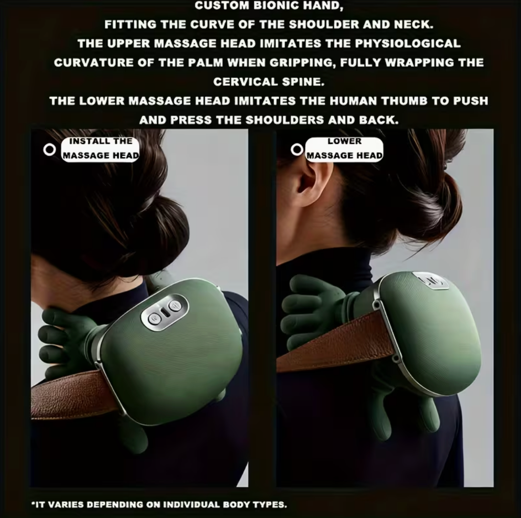 Deep Tissue Back and Neck Heat Massager