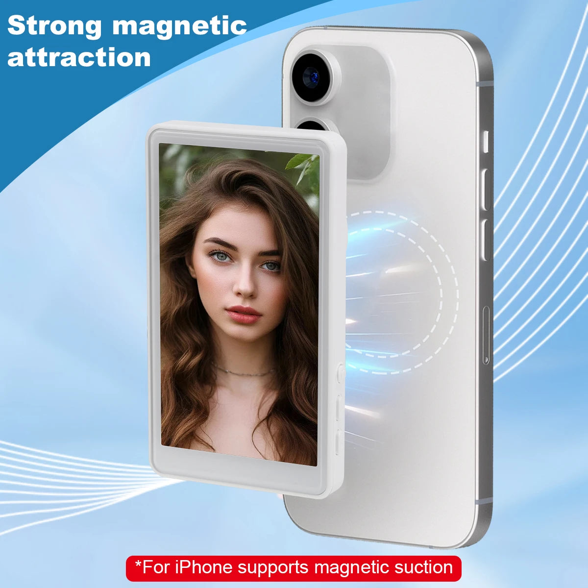 Wireless Magnetic Selfie Screen
