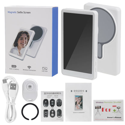 Wireless Magnetic Selfie Screen