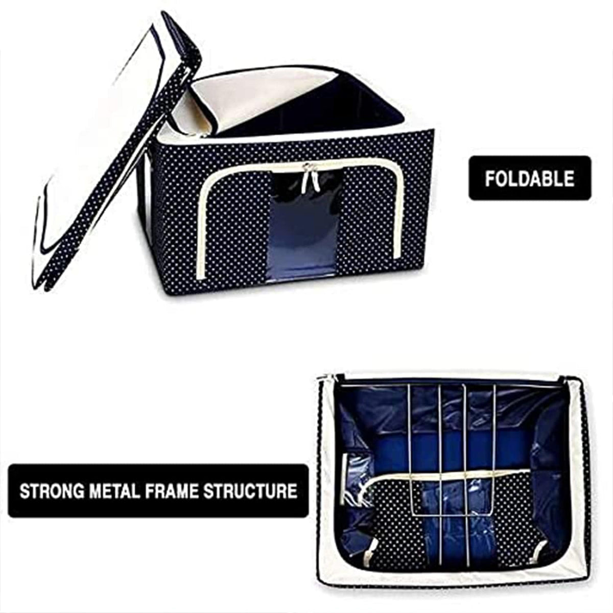 Containzio™️Foldable Steel Organizer Bag