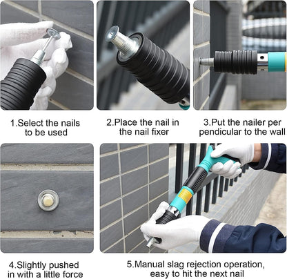 Gunvoxy™️Manual Steel Nail Drilling Tool