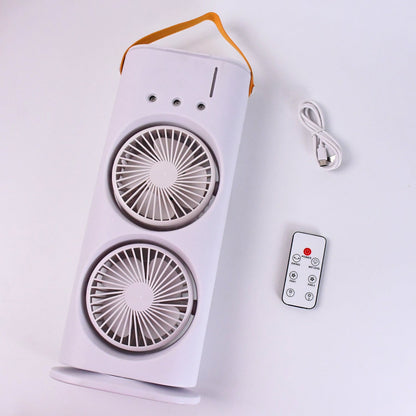 Double-head Powerful Air Cooler (With Remote)